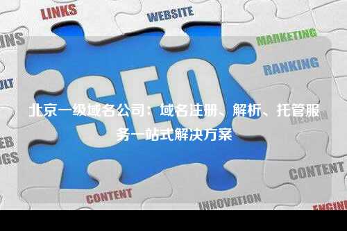 北京一级域名公司：域名注册、解析、托管服务一站式解决方案